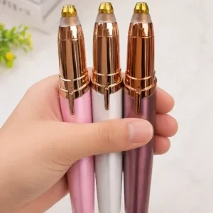 Compact Electric Eyebrow Trimmer for On-the-Go Grooming